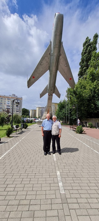 15 августа 2021 года Торжественное построение ветеранов и выпускников Калининградского ВАТУ в день празднования дня ВВС