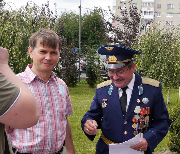 15 августа 2021 года Торжественное построение ветеранов и выпускников Калининградского ВАТУ в день празднования дня ВВС